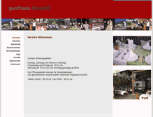 Tablet Screenshot of gasthaus-diepold.de